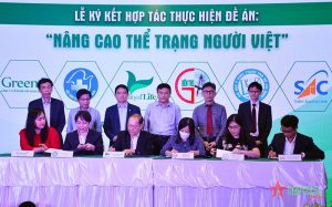 Signing the implementation of the project “Enhancing the physical condition of Vietnamese Citizens”